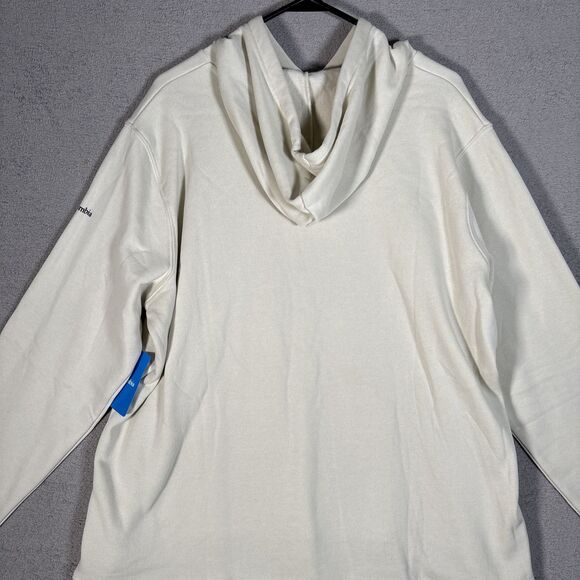 NWT Columbia Women’s Plus Size 2X Trek Graphic Hoodie MSRP $55 Cream Off White - Picture 11 of 12